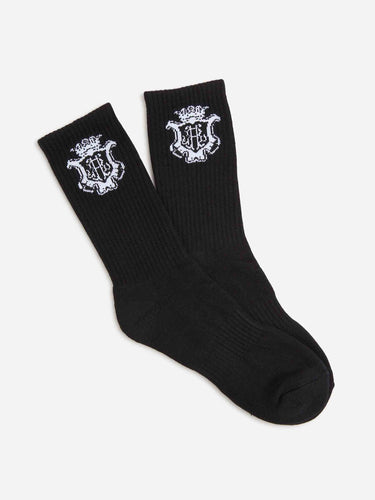 Rhude Hombre Barcelona Calcetines Chateau Crest color Negro sku 642-000560 01 - Foto 1