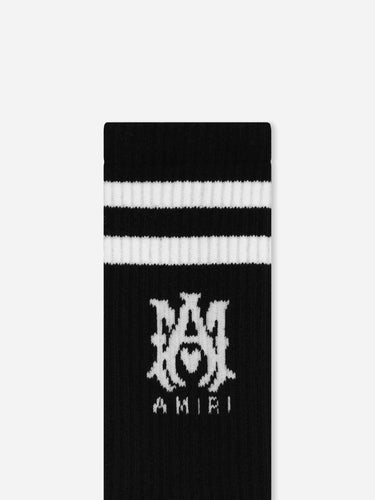 Amiri Hombre Barcelona Calcetines Largos Listados color Negro sku 642-000563 02 - Foto 2