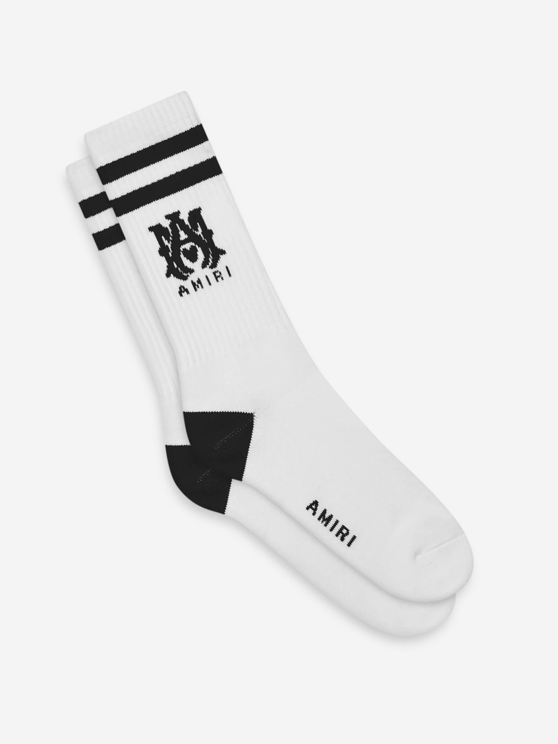 Amiri Hombre Barcelona Calcetines Largos Listados color Blanco sku 642-000563 03 - Foto 2