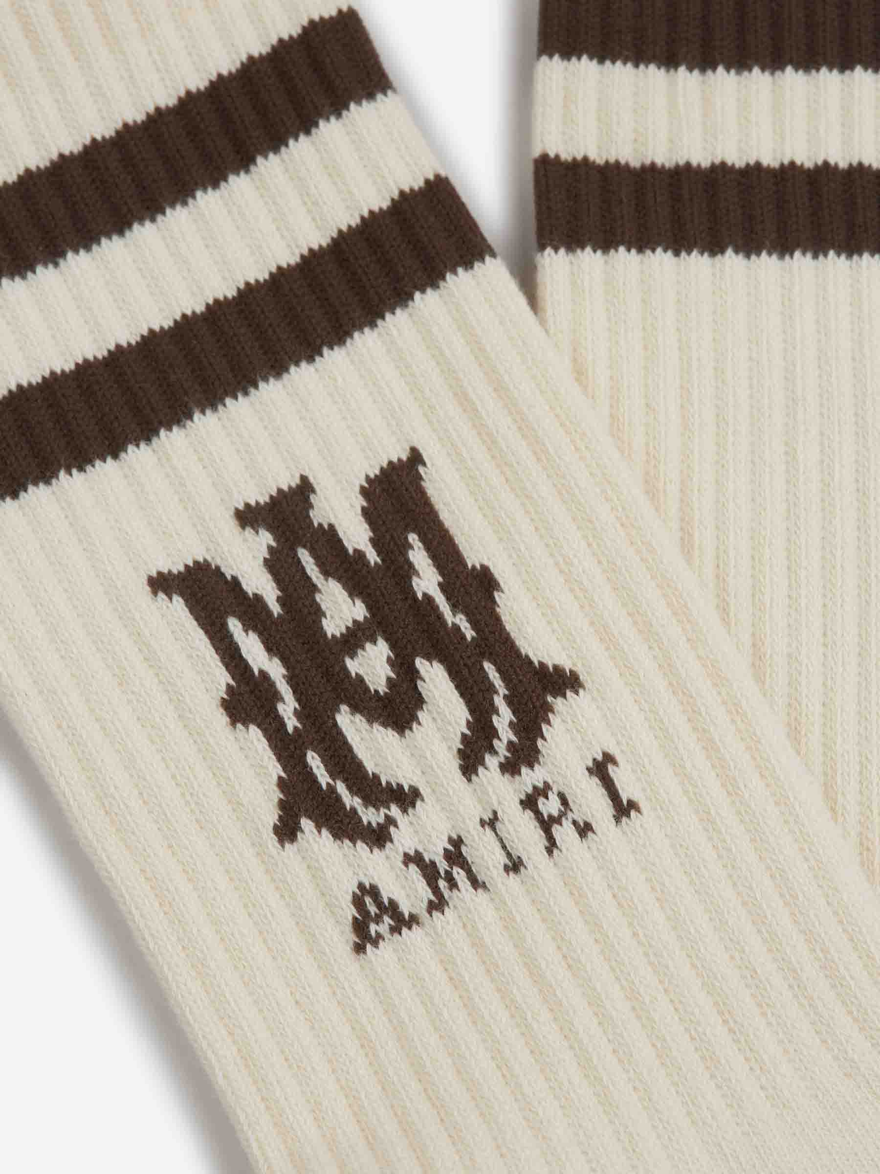 Amiri Hombre Barcelona Calcetines Largos MA color Blanco sku 642-000564 01 - Foto 2