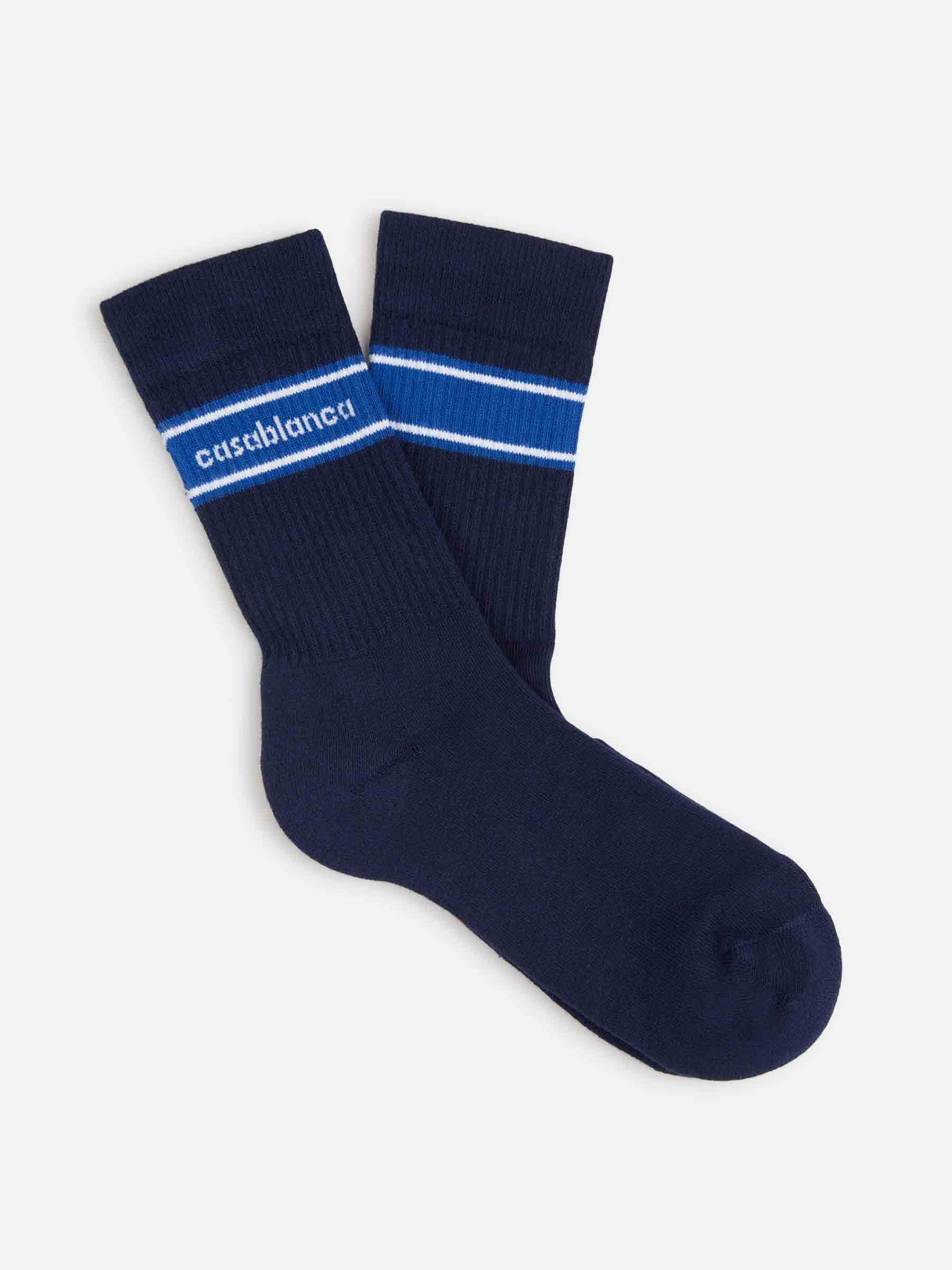 Casablanca Hombre Barcelona Calcetines de Algodón color Azul Noche sku 642-000565 02 - Foto 1