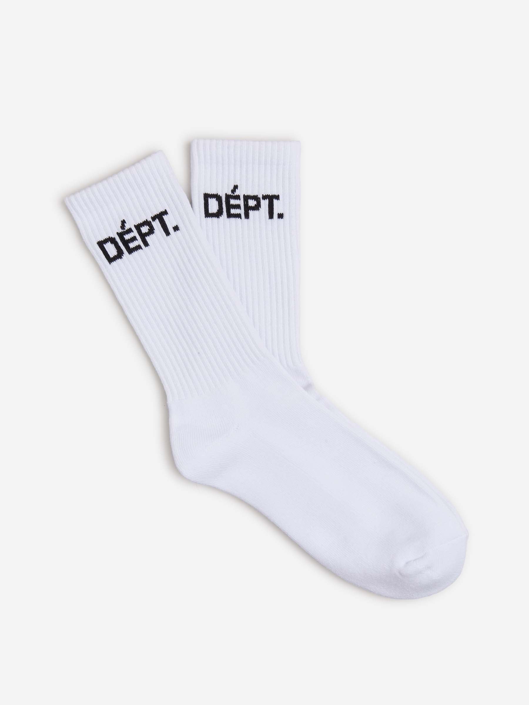 Gallery Dept. Hombre Barcelona Calcetines Largos Logo color Blanco sku 642-000566 01 - Foto 1