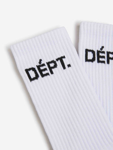 Gallery Dept. Hombre Barcelona Calcetines Largos Logo color Blanco sku 642-000566 01 - Foto 2
