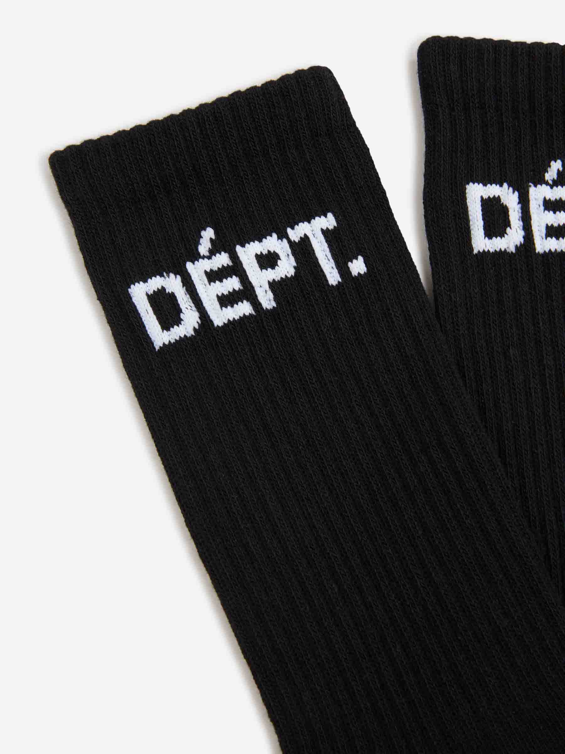 Gallery Dept. Hombre Barcelona Calcetines Largos Logo color Negro sku 642-000566 02 - Foto 2