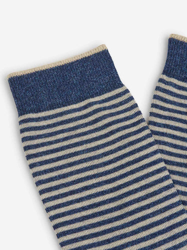 Gallo Hombre Barcelona Calcetines Motivo Listado color Azul Marino sku 642-000573 01 - Foto 2