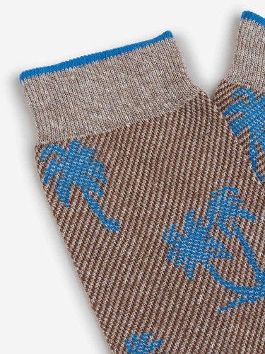 Gallo Hombre Barcelona Calcetines Motivo Tropical color Camel sku 642-000575 01 - Foto 2