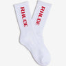 Rhude Hombre Barcelona Calcetines Largos Logo color Blanco sku 642-000578 01 - Foto 1