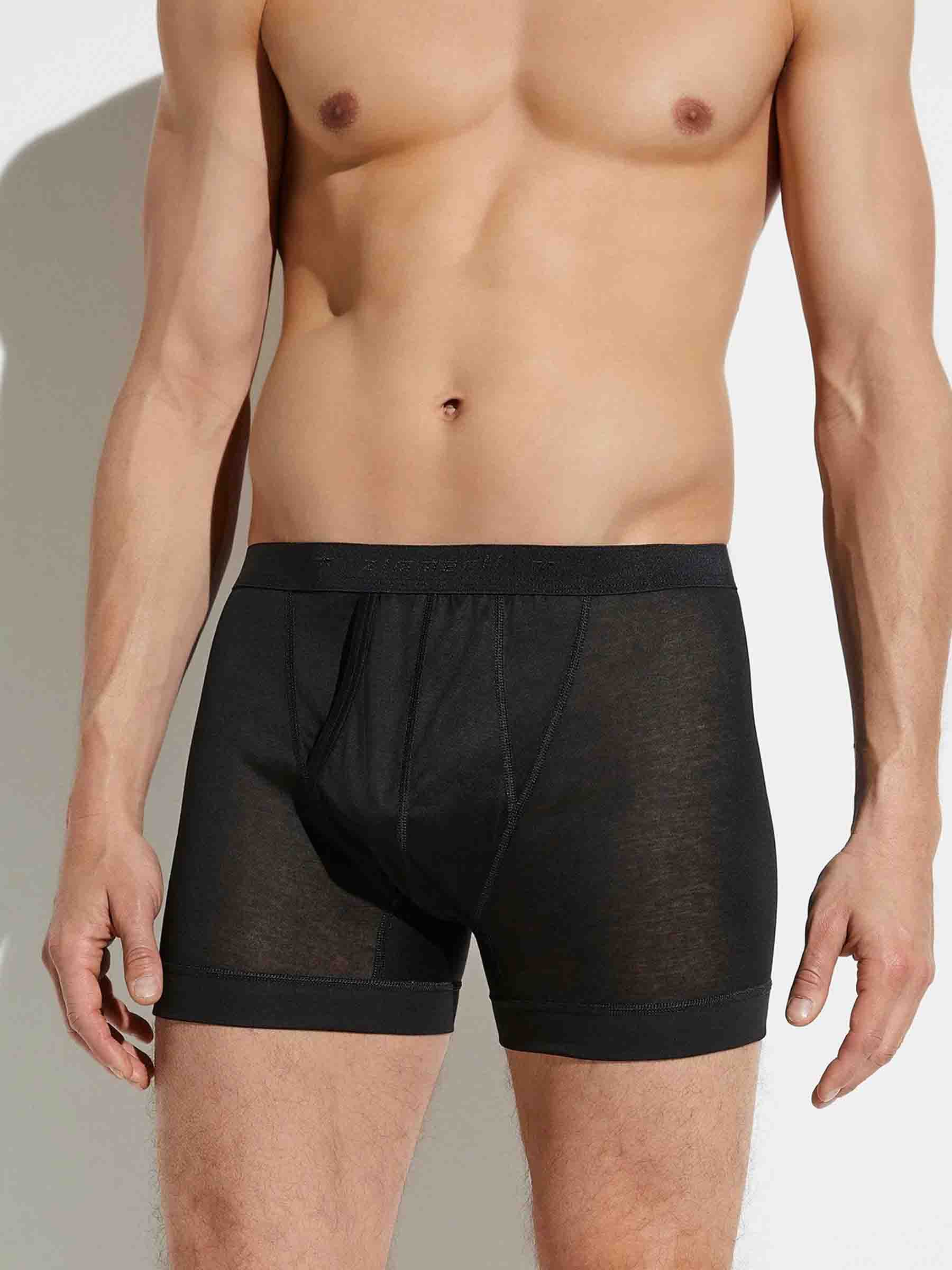 Zimmerli Hombre Barcelona Slip Royal Classic color Negro sku 651-000006 02 - Foto 2
