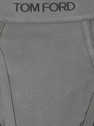 Tom Ford Hombre Barcelona Calzoncillos Slip Algodón color Verde Militar sku 651-000043 01 - Foto 3