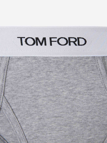 Tom Ford Hombre Barcelona Calzoncillo Slip Algodón color Gris Claro sku 651-000049 03 - Foto 3