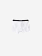 Tom Ford Hombre Barcelona Boxer Logo Algodón color Blanco sku 652-000109 01 - Foto 1