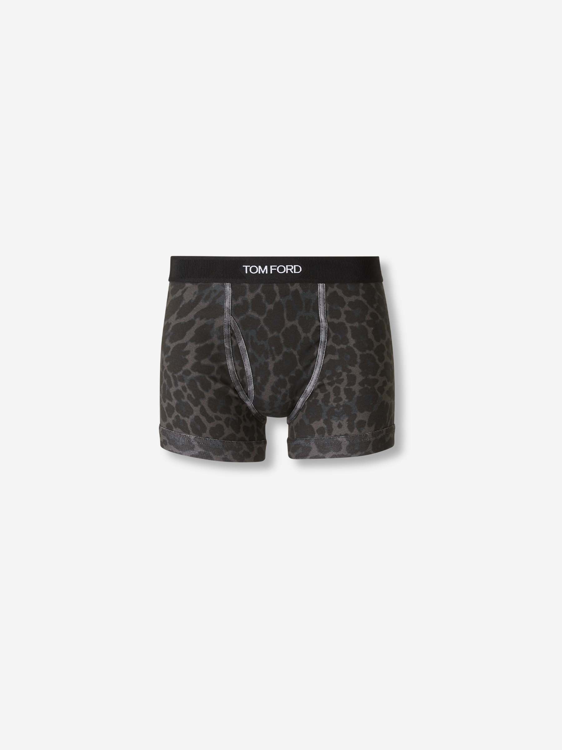 Tom Ford Hombre Barcelona Boxer Algodón Estampado color Leopardo sku 652-000111 01 - Foto 1