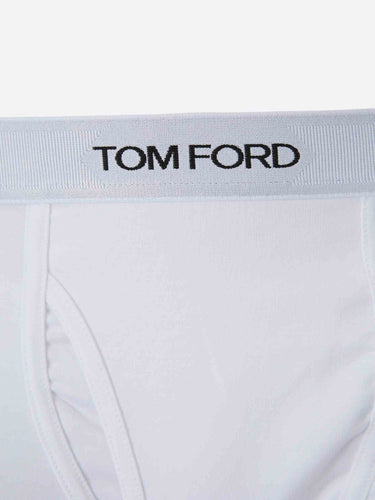 Tom Ford Hombre Barcelona Bóxer Entallado Algodón color Blanco sku 652-000120 02 - Foto 3