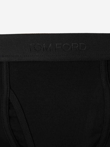 Tom Ford Hombre Barcelona Bóxer Entallado Algodón color Negro sku 652-000121 01 - Foto 3