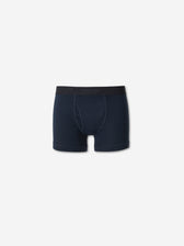 Tom Ford Hombre Barcelona Bóxer Entallado Algodón color Azul Marino sku 652-000121 02 - Foto 1