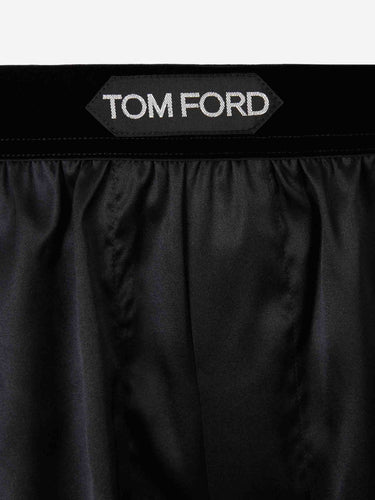 Tom Ford Hombre Barcelona Bóxer Clásico Seda color Negro sku 652-000124 01 - Foto 3