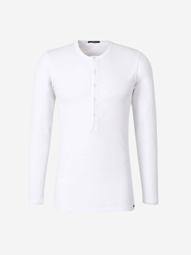 Tom Ford Hombre Barcelona Camiseta Interior Logo Algodón color Blanco sku 653-000088 02 - Foto 1