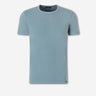 Tom Ford Hombre Barcelona Camiseta Algodón Logo color Azul Turquesa sku 653-000089 05 - Foto 1