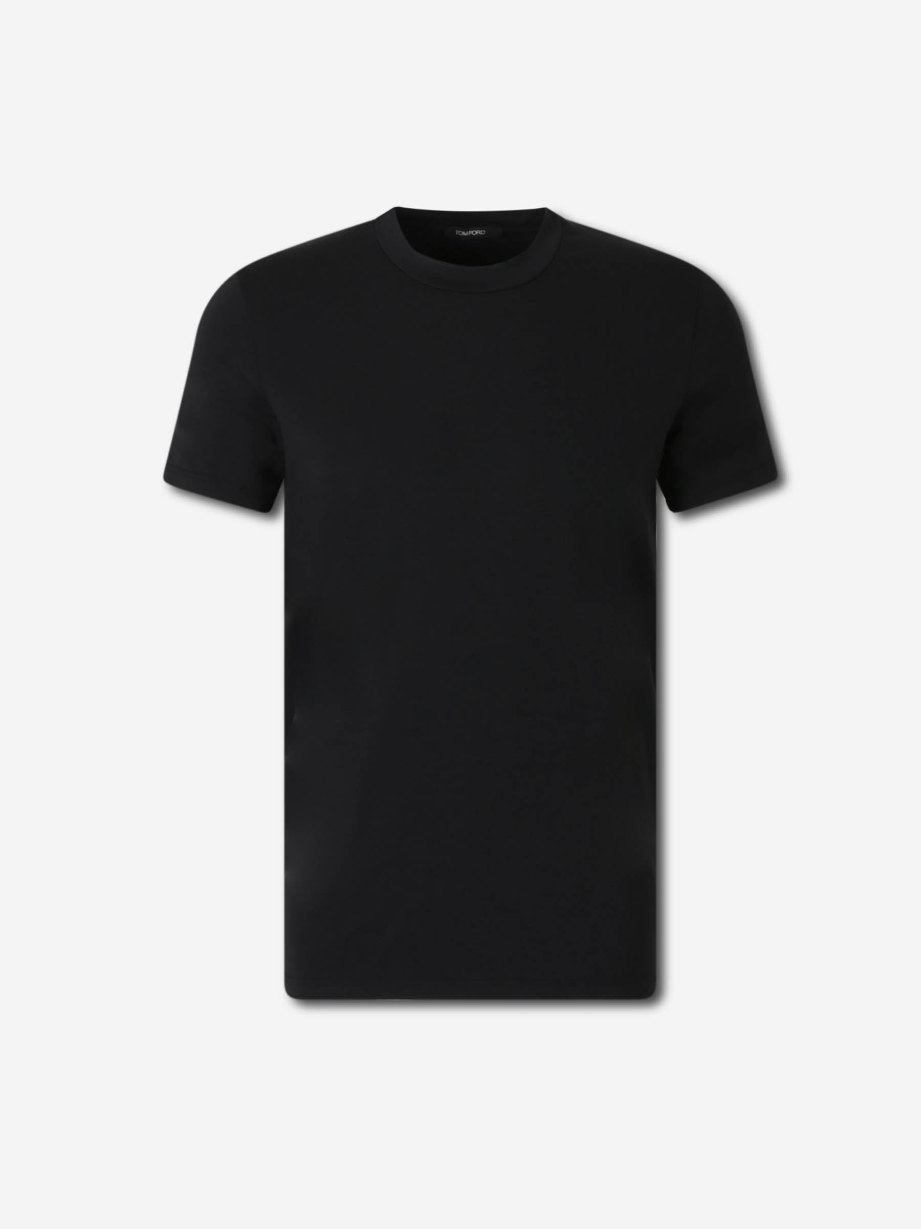 Tom Ford Hombre Barcelona Camiseta Algodón Lisa color Azul Noche sku 653-000090 01 - Foto 1