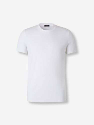 Tom Ford Hombre Barcelona Camiseta Algodón Lisa color Blanco sku 653-000090 02 - Foto 1