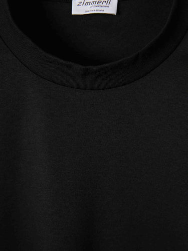 Zimmerli Hombre Barcelona Camiseta Cuello Redondo color Negro sku 653-000094 02 - Foto 3