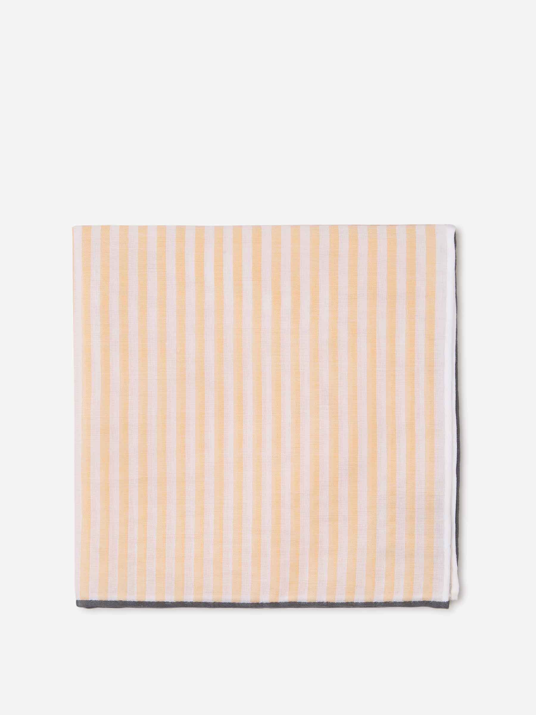 Santa Eulalia Hombre Barcelona Pañuelo Algodón Rayas color Naranja sku 654-000228 02 - Foto 2