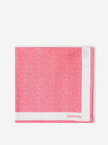 Santa Eulalia Hombre Barcelona Pañuelo Jaspeado Seda color Coral sku 654-000323 01 - Foto 1