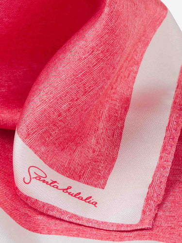 Santa Eulalia Hombre Barcelona Pañuelo Jaspeado Seda color Coral sku 654-000323 01 - Foto 3