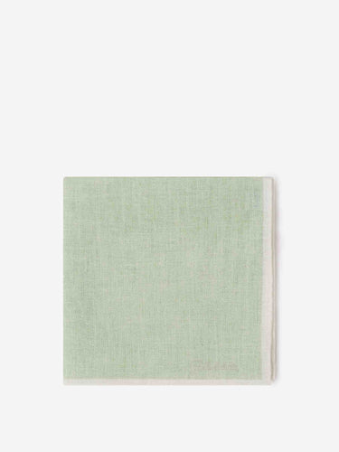 Santa Eulalia Hombre Barcelona Pañuelo Seda Contraste color Verde sku 654-000329 02 - Foto 1