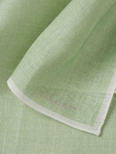 Santa Eulalia Hombre Barcelona Pañuelo Seda Contraste color Verde sku 654-000329 02 - Foto 3