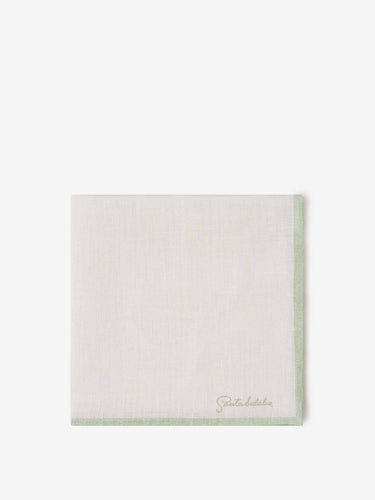Santa Eulalia Hombre Barcelona Pañuelo Seda Contraste color Verde sku 654-000330 02 - Foto 1