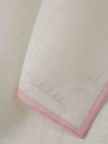 Santa Eulalia Hombre Barcelona Pañuelo Seda Contraste color Rosa sku 654-000330 04 - Foto 3