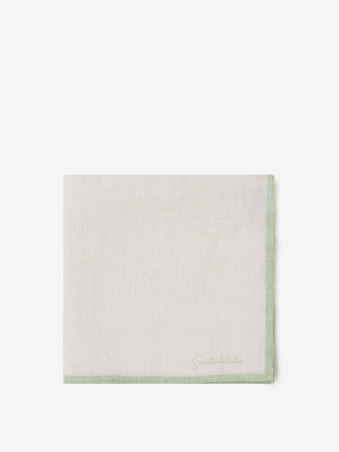 Santa Eulalia Hombre Barcelona Pañuelo Seda Contraste color Verde Manzana sku 654-000330 05 - Foto 1