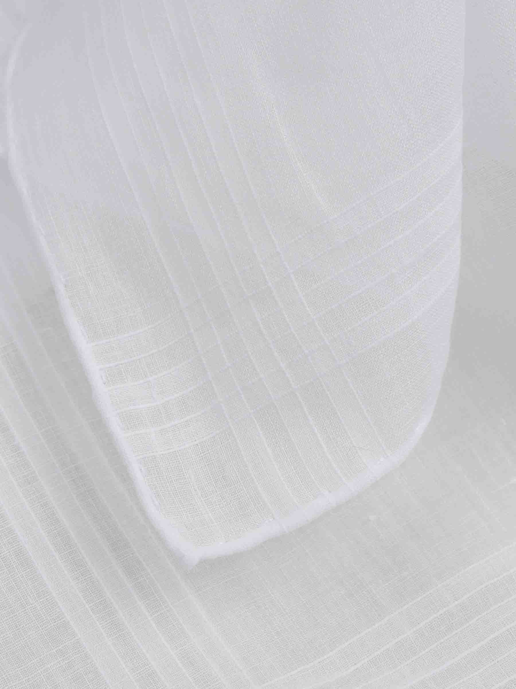 Santa Eulalia Hombre Barcelona Pañuelo Algodón Y Lino color Blanco sku 654-000337 01 - Foto 2