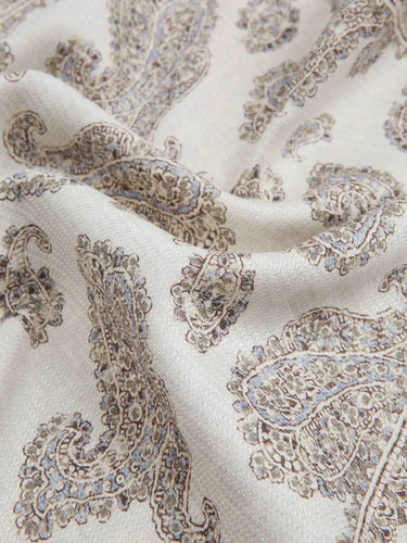 Santa Eulalia Hombre Barcelona Pañuelo Seda Estampado color Crema sku 654-000354 01 - Foto 3