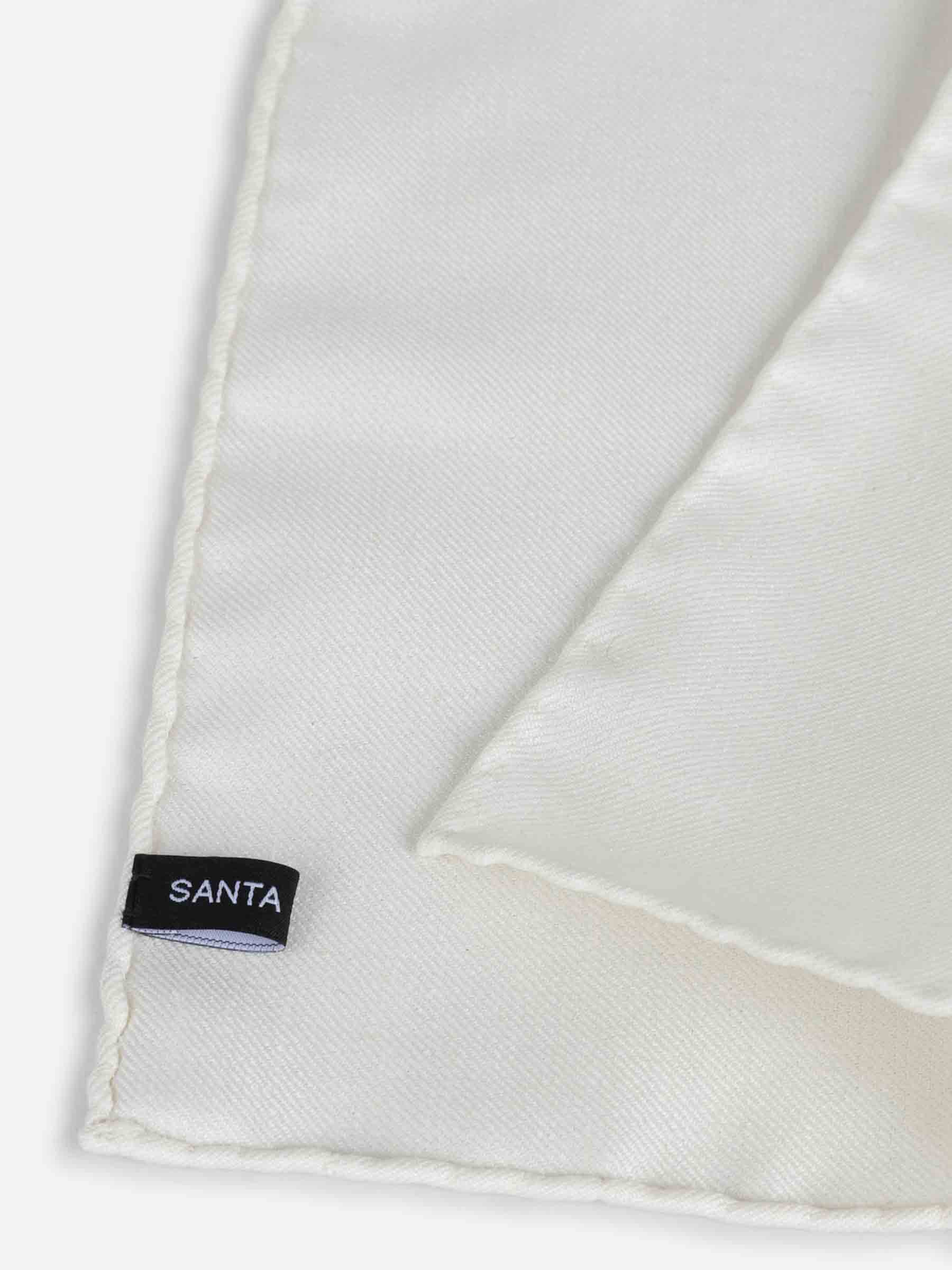 Santa Eulalia Hombre Barcelona Pañuelo Seda color Marfil sku 654-000359 01 - Foto 2