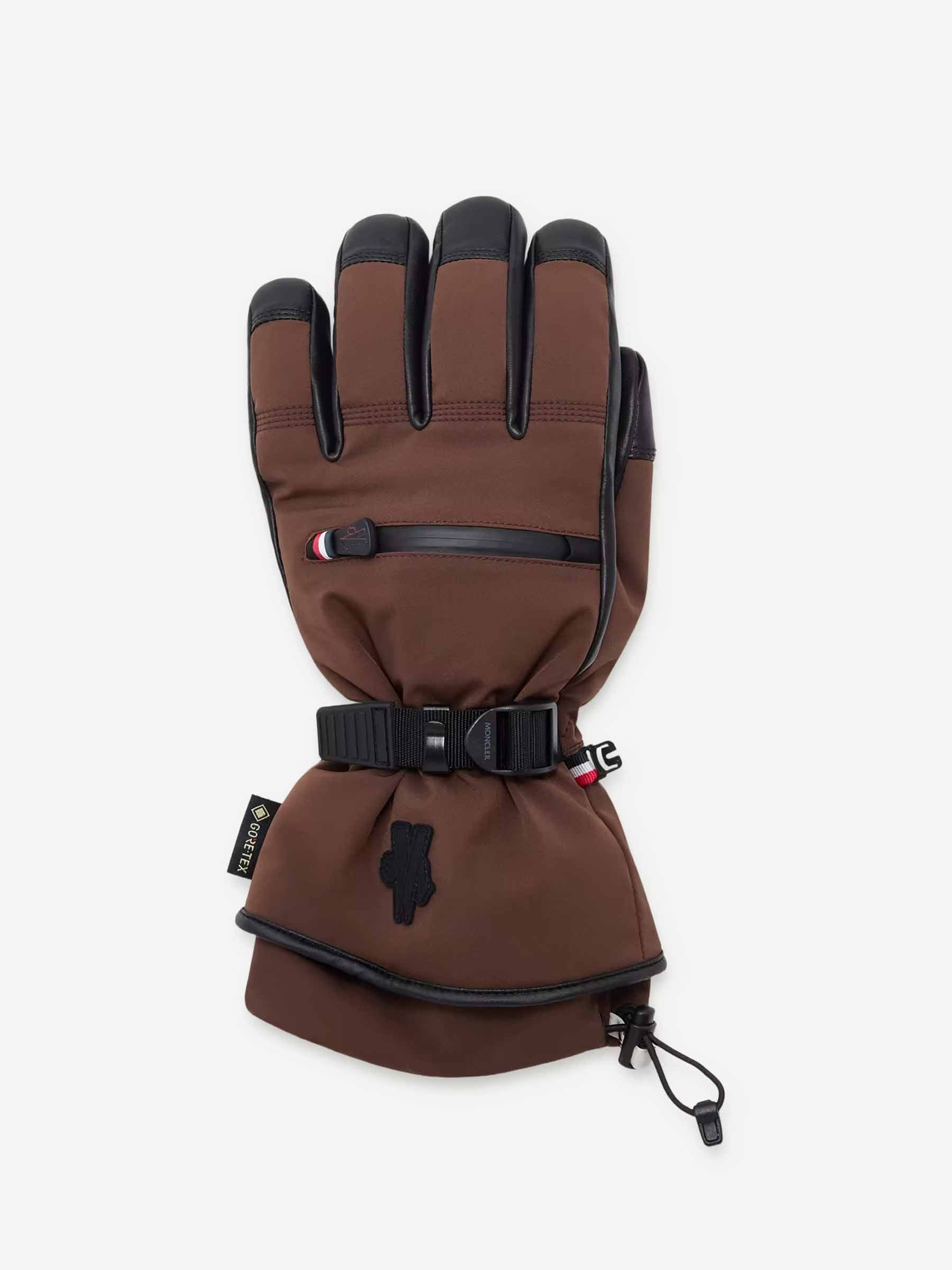 Moncler Grenoble Hombre Barcelona Guantes Acolchados color Marrón sku 680-000123 01 - Foto 1