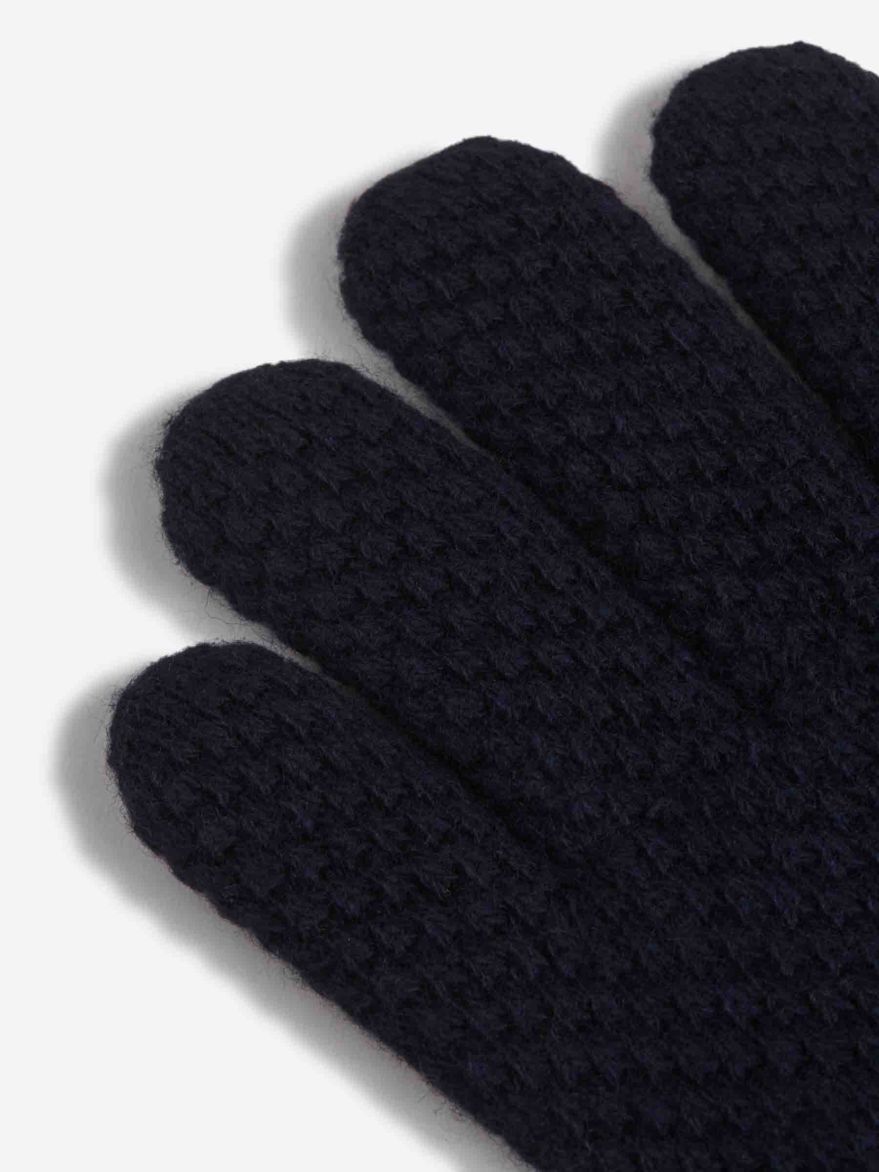 Santa Eulalia Hombre Barcelona Guantes Punto Lana color Azul Noche sku 680-000124 01 - Foto 2