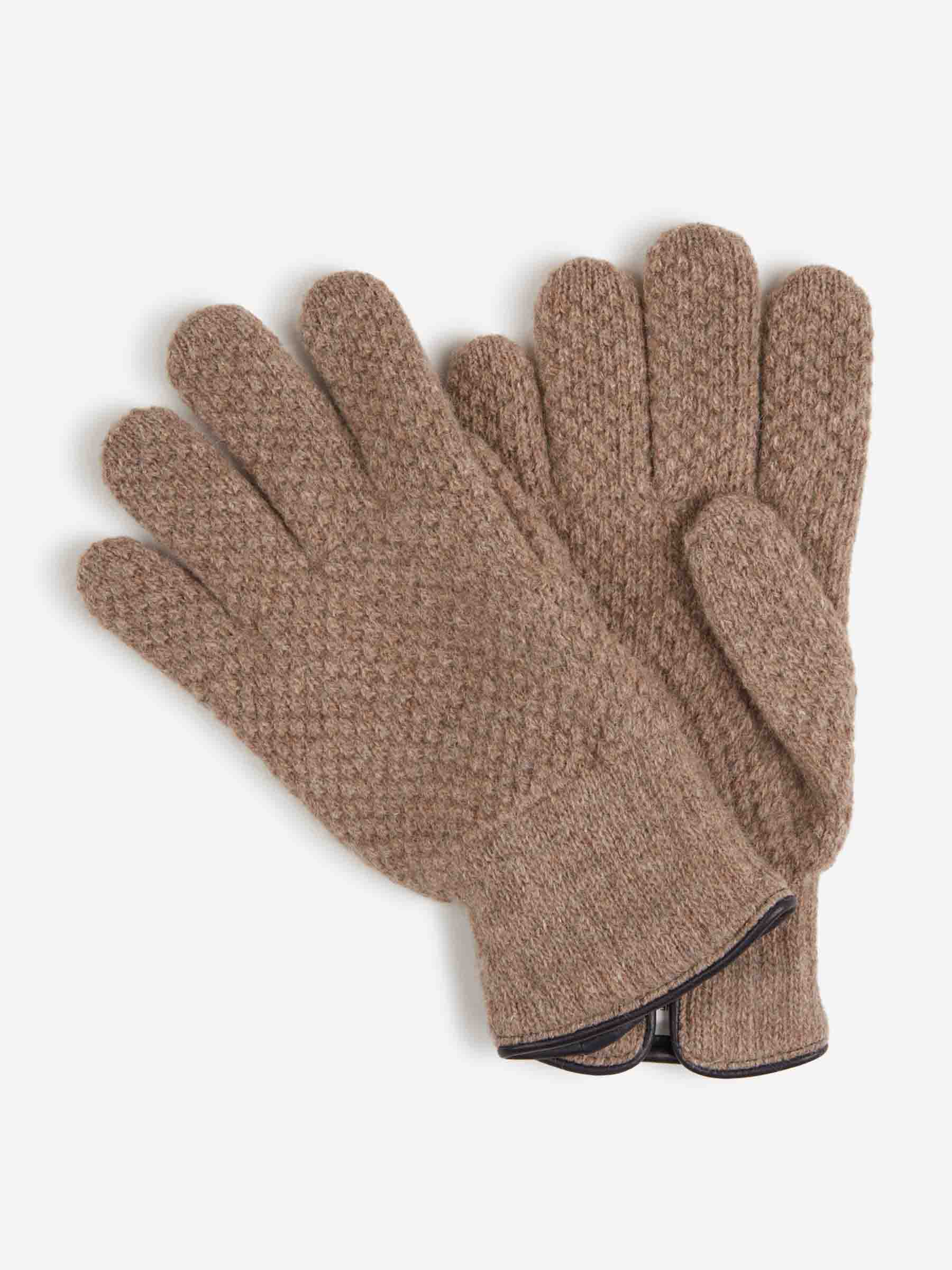 Santa Eulalia Hombre Barcelona Guantes Punto Lana color Marrón sku 680-000124 02 - Foto 1