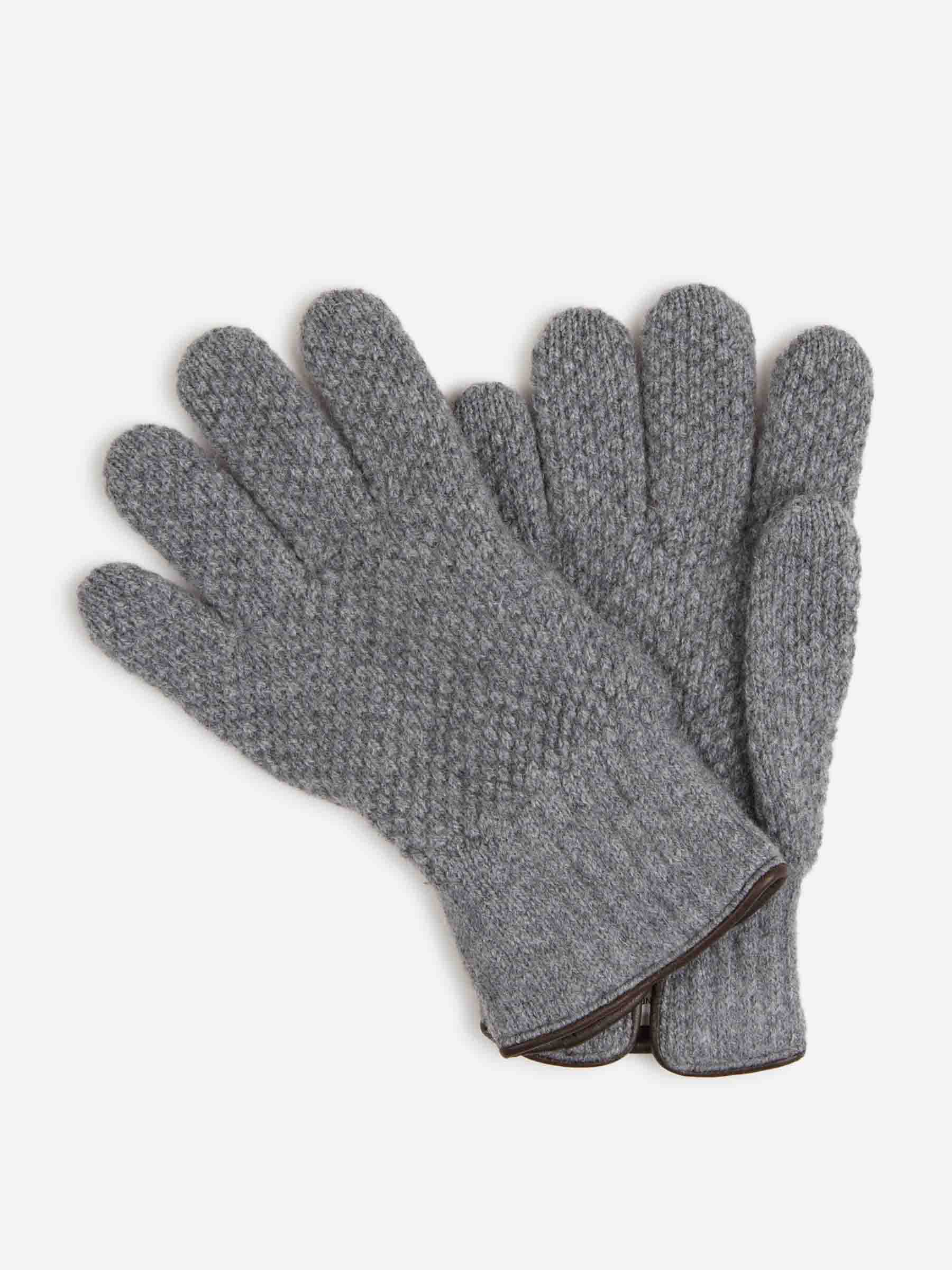 Santa Eulalia Hombre Barcelona Guantes Punto Lana color Gris sku 680-000124 03 - Foto 1