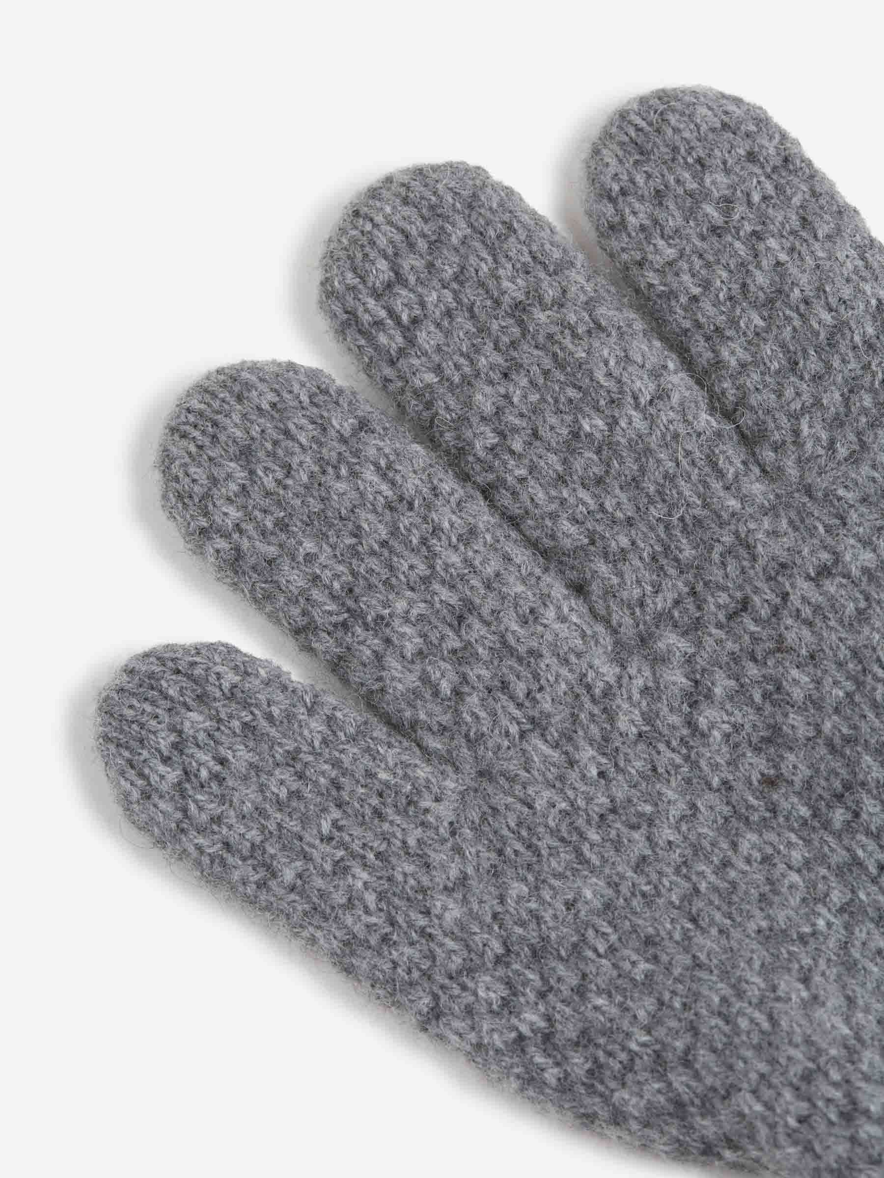 Santa Eulalia Hombre Barcelona Guantes Punto Lana color Gris sku 680-000124 03 - Foto 2