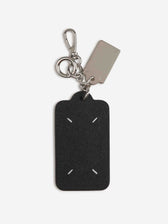 Maison Margiela Hombre Barcelona Llavero Logo Piel color Negro sku 681-000072 01 - Foto 1