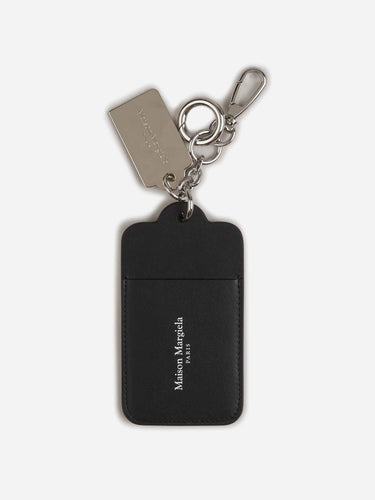 Maison Margiela Hombre Barcelona Llavero Logo Piel color Negro sku 681-000072 01 - Foto 2