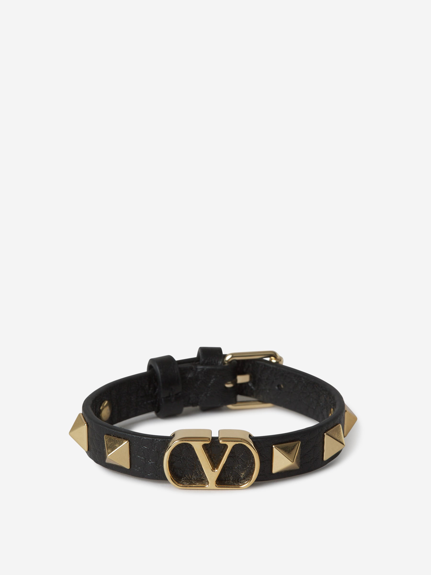 Valentino Garavani Hombre Barcelona Brazalete Cuero Vlogo Signature color Negro sku 682-000865 01 - Foto 1