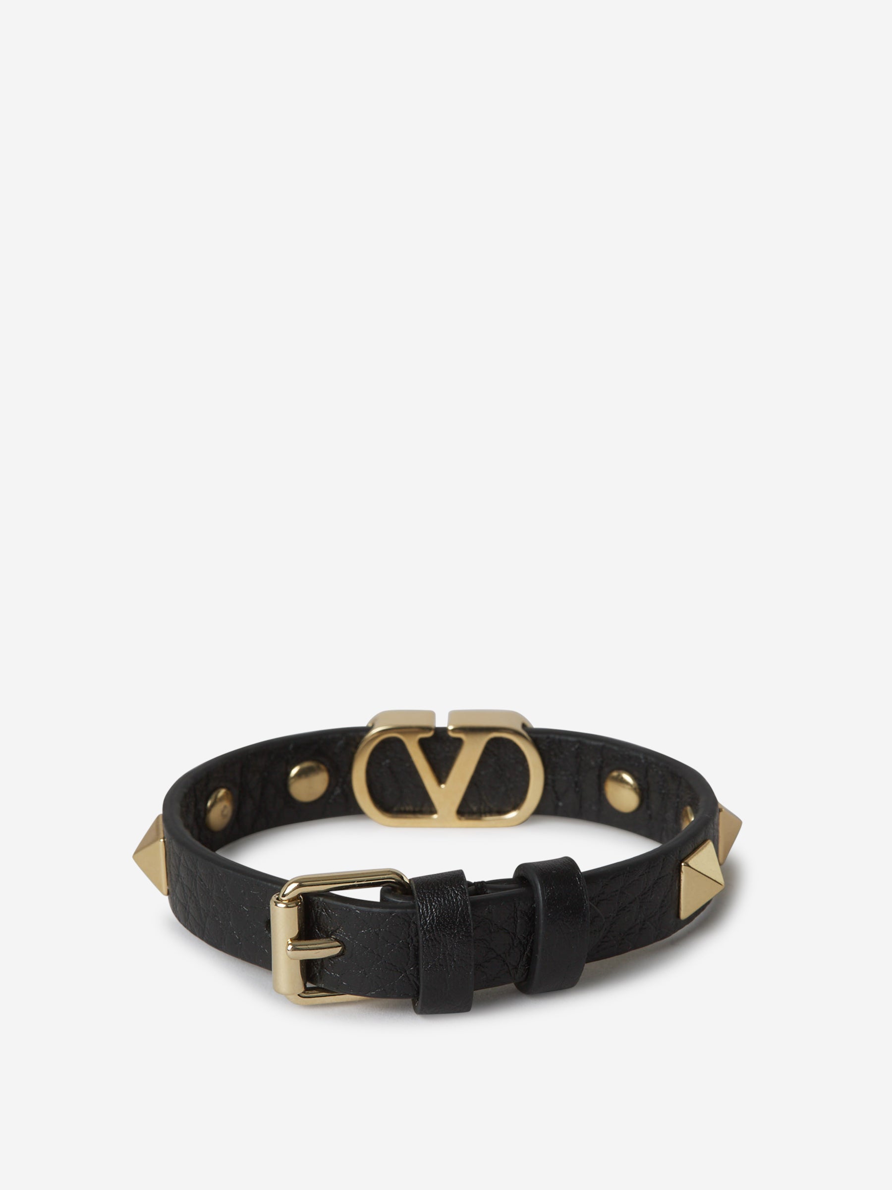 Valentino Garavani Hombre Barcelona Brazalete Cuero Vlogo Signature color Negro sku 682-000865 01 - Foto 2