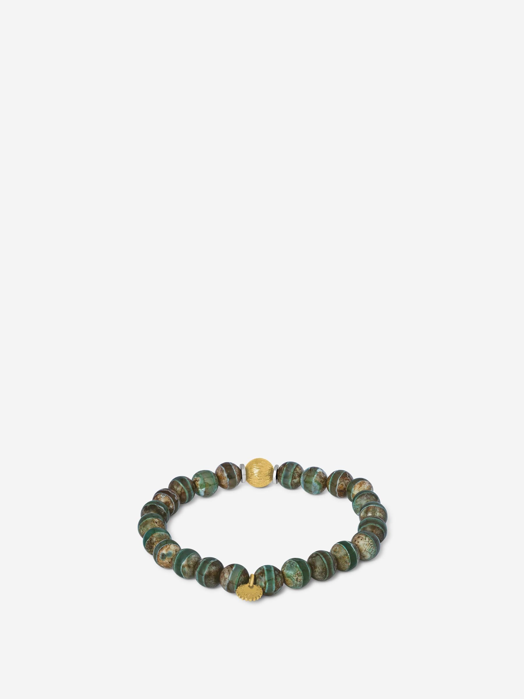Tateossian Hombre Barcelona Pulsera Lhasa Graffiato color Verde sku 682-000922 01 - Foto 2
