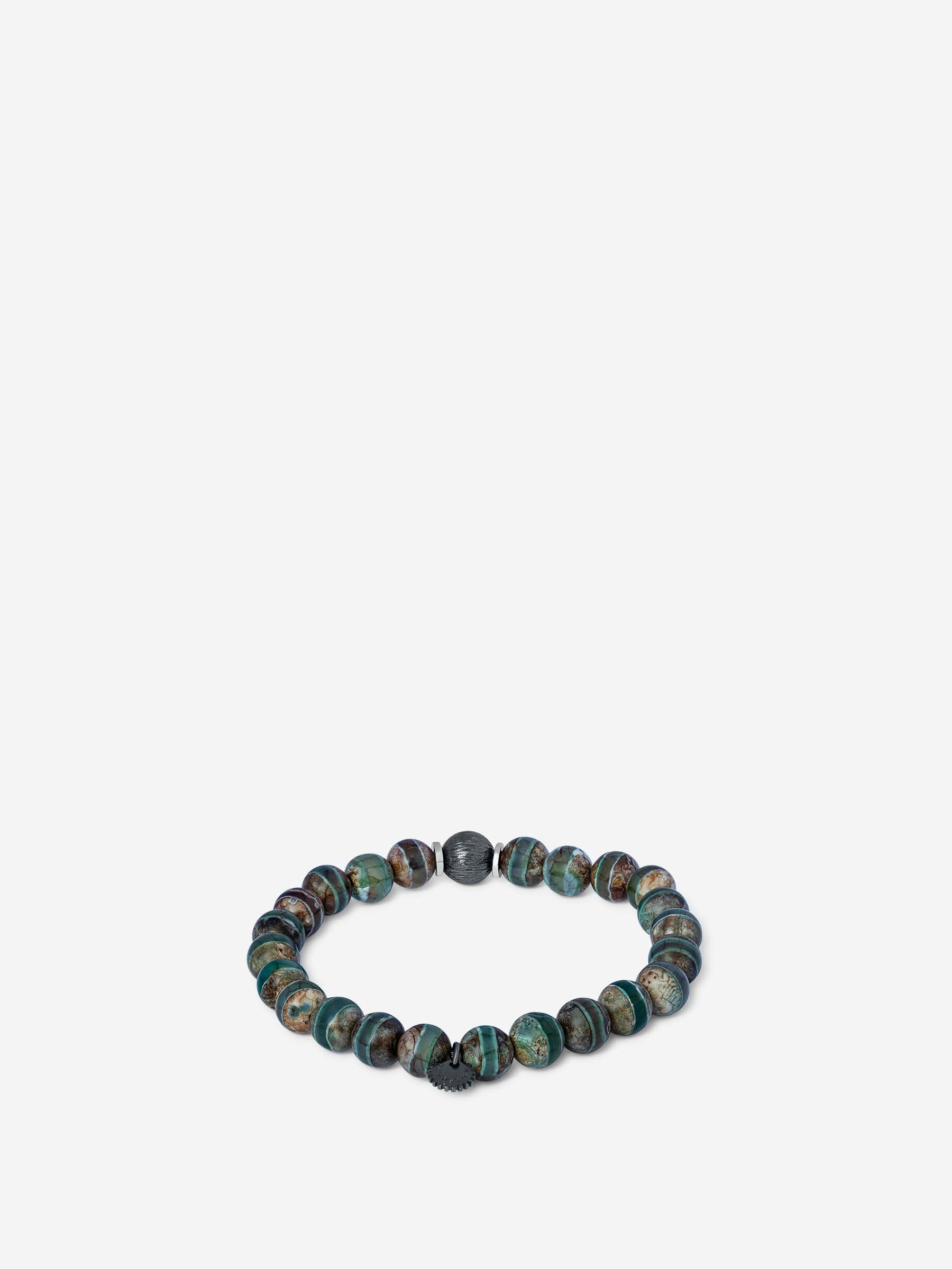 Tateossian Hombre Barcelona Pulsera Lhasa Graffiato color Verde sku 682-000923 01 - Foto 2