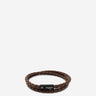 Tateossian Hombre Barcelona Pulsera Cuero Chelsea color Marrón sku 682-000929 01 - Foto 1