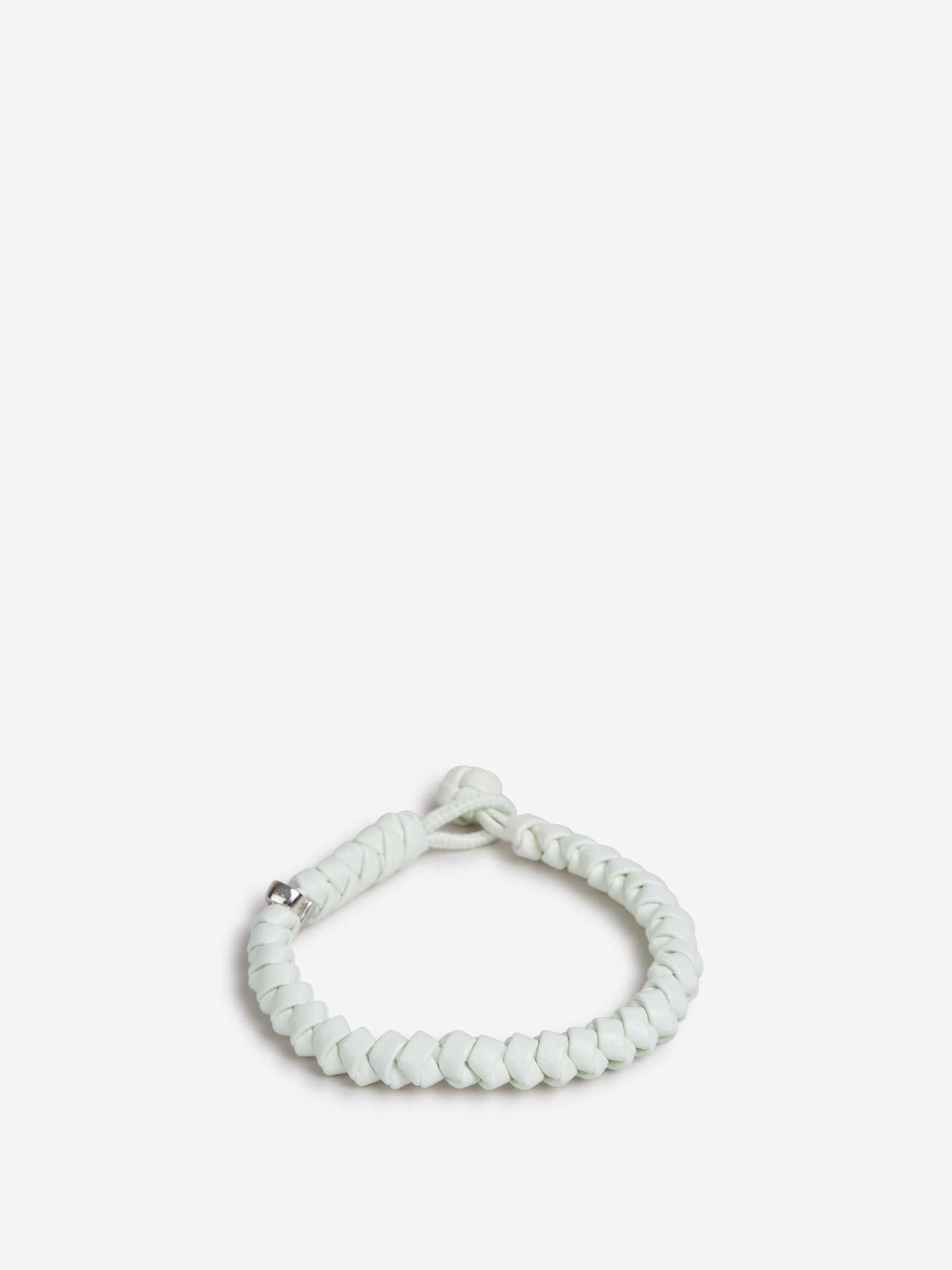 Bottega Veneta Hombre Barcelona Pulsera Piel Intracciata color Blanco sku 682-000964 02 - Foto 1