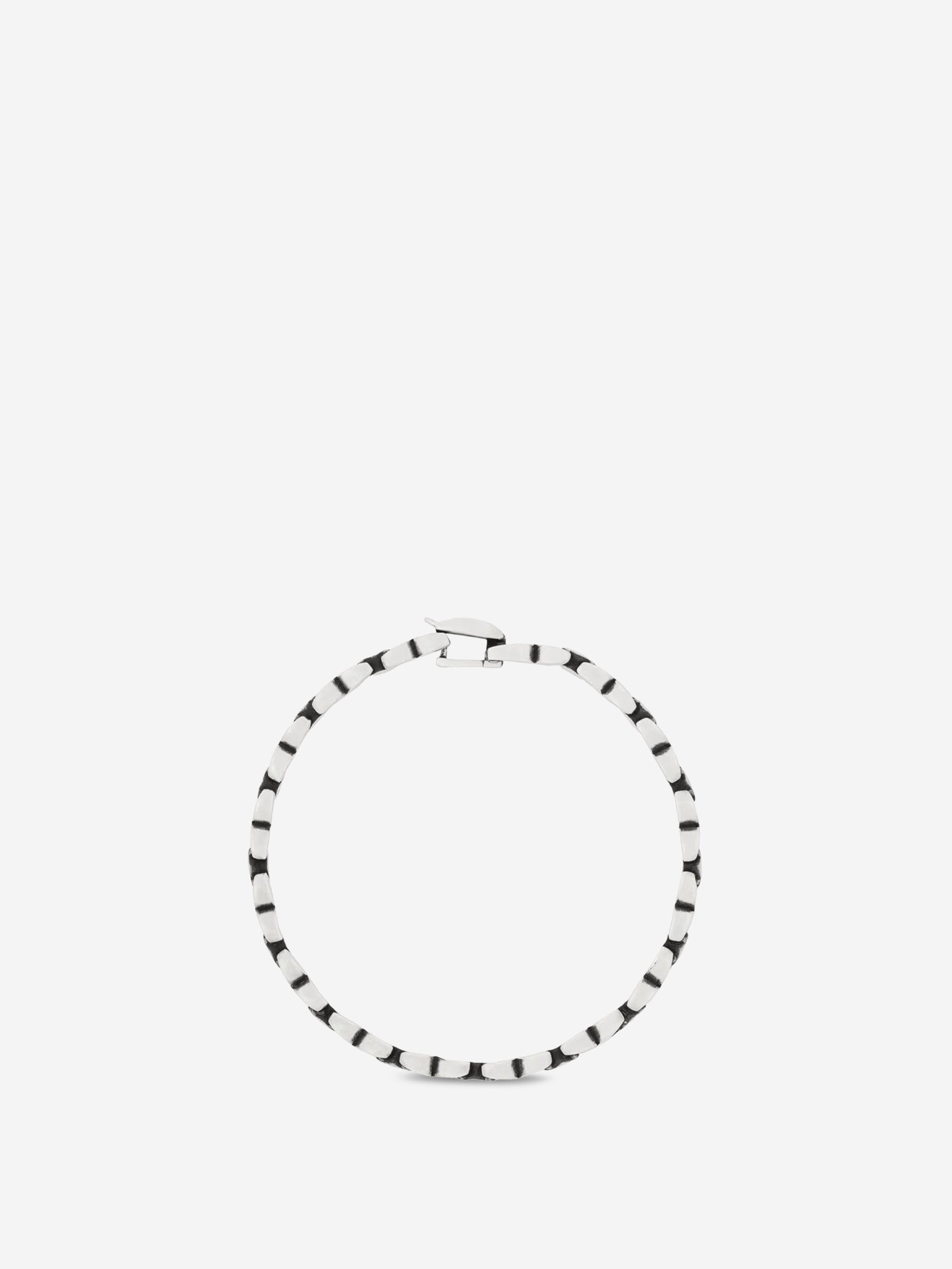 Saint Laurent Hombre Barcelona Pulsera Cadena color Plateado sku 682-000974 01 - Foto 1